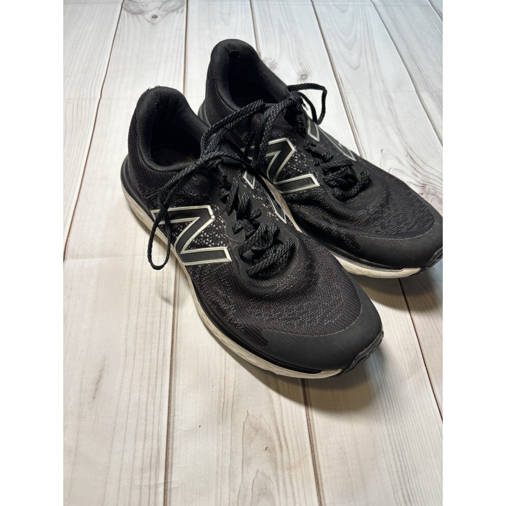 New Balance Fresh Foam 680v7 Mens 9.5 Sneaker Black Grey White M680LK7